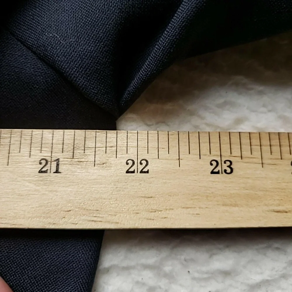 Oscar De La Renta Suit Jacket Blazer Mens 38 Short Blue Wool 2 Button Classic
